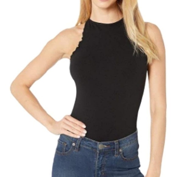 Free People Seamless Lettuce Edge Bodysuit - Picture 1 of 6